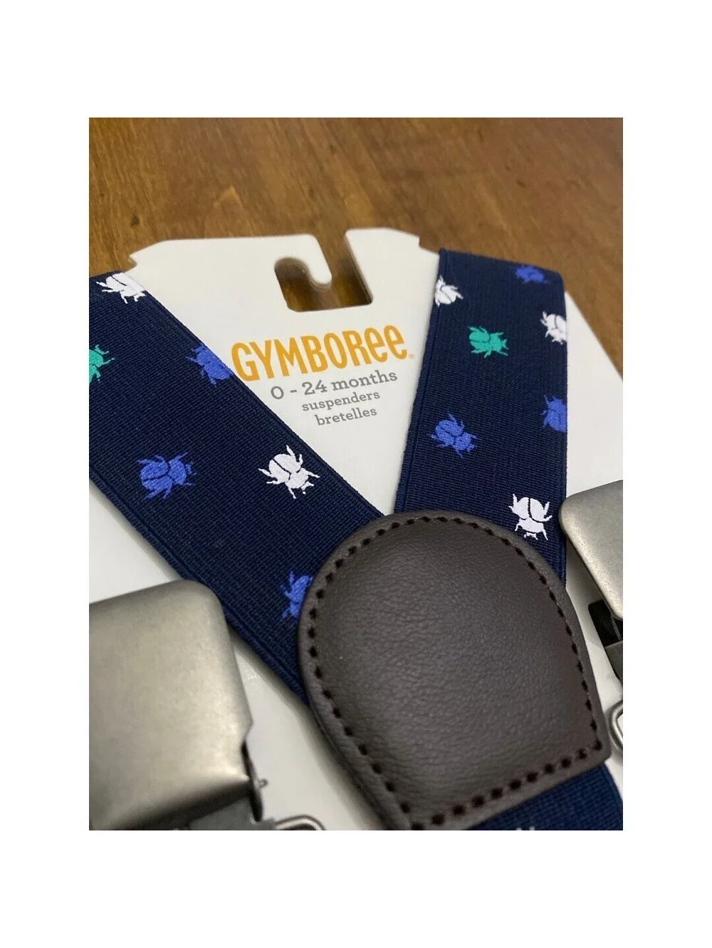 Gymboree Kids Suspenders Clip On 0-24 Month